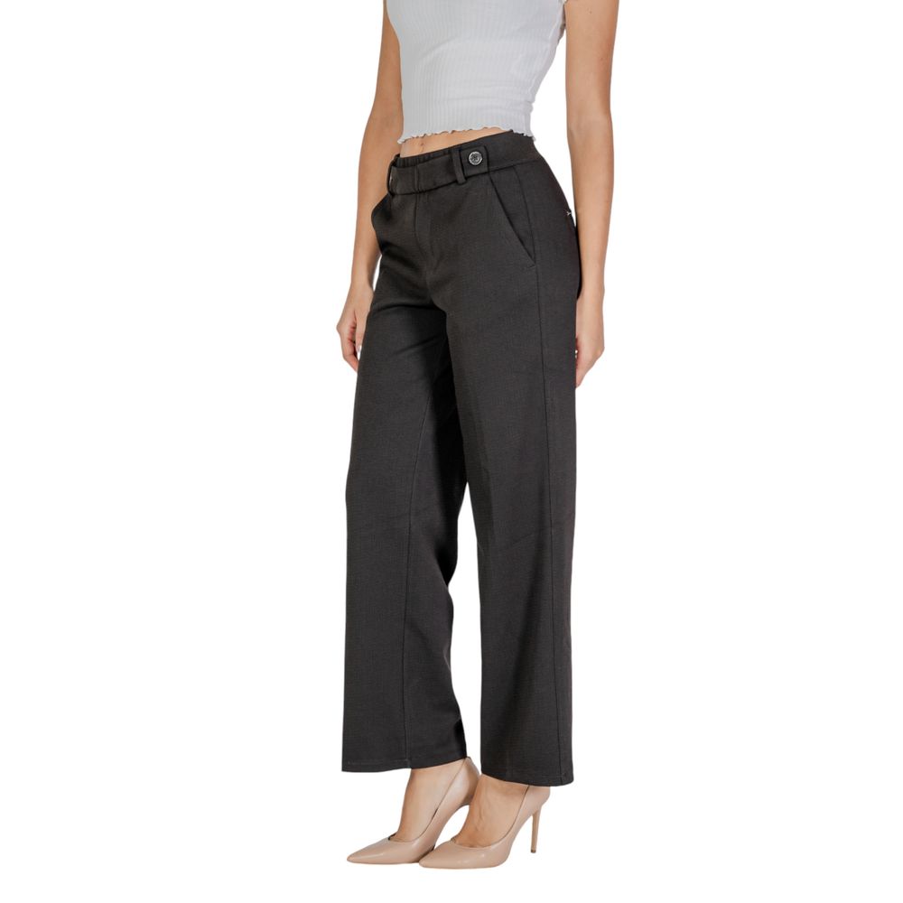 Street One Black Polyester Jeans & Pant Street One Tan