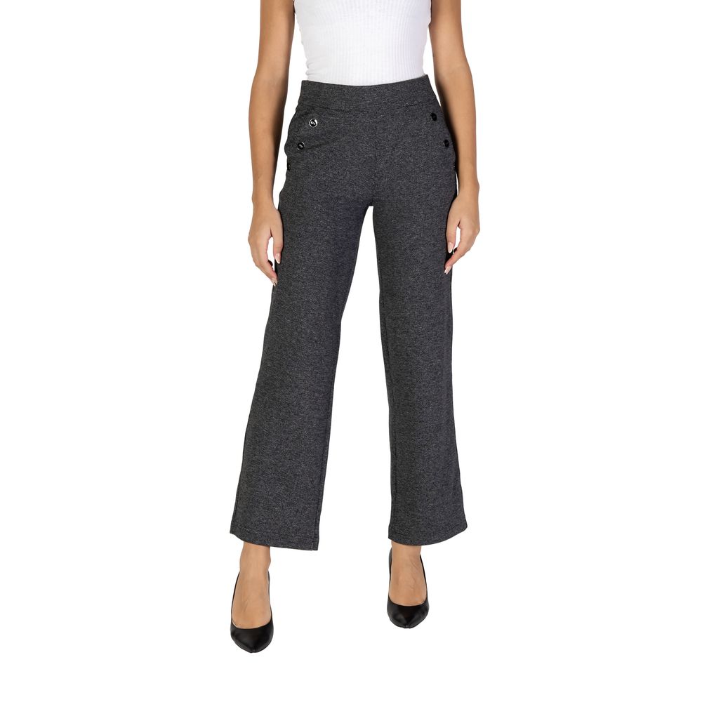 Street One Black Polyester Jeans & Pant Street One Tan