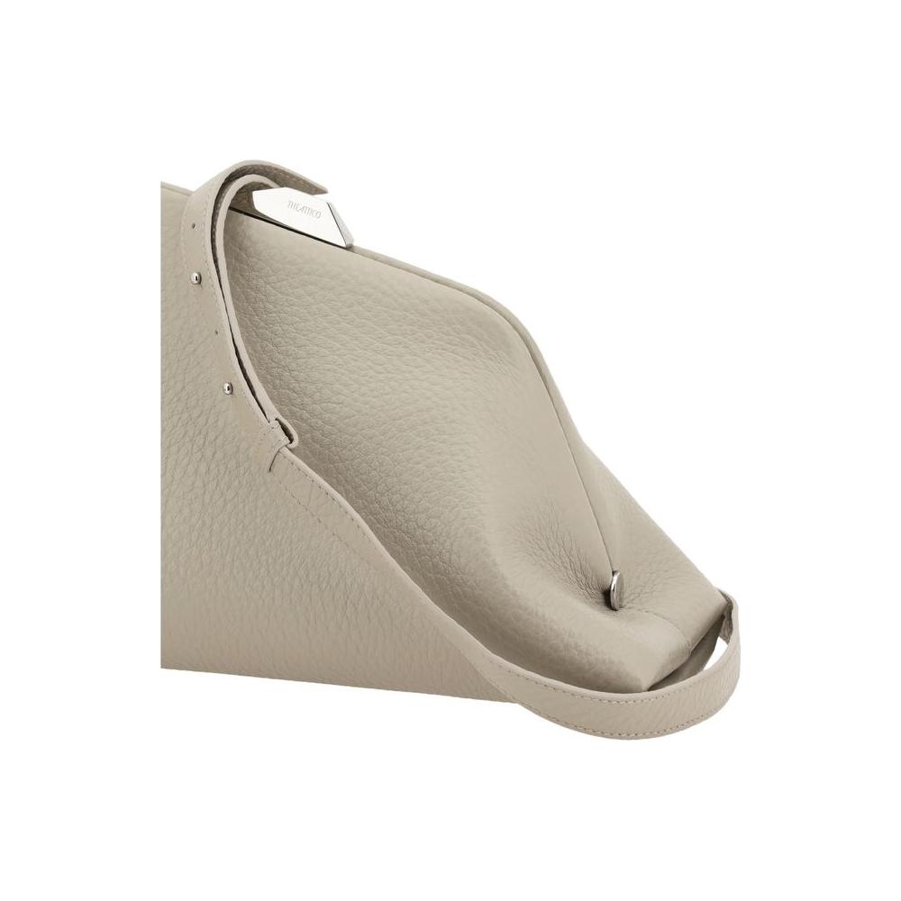 The Attico Day Off Shoulder Bag The Attico Dark Gray