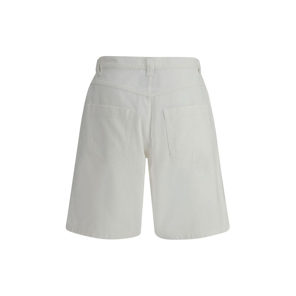 Moschino Denim Baggy Shorts Moschino Gray