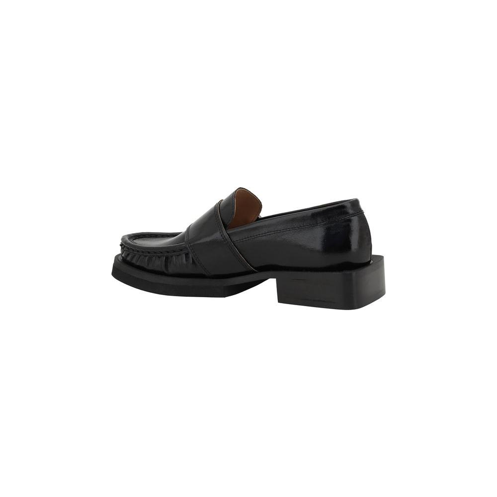 Ganni Feminine Buckle Loafers Ganni Dark Slate Gray
