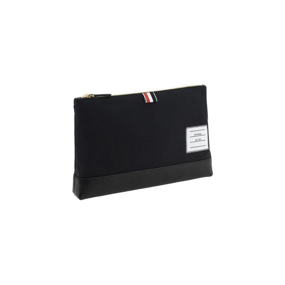 Thom Browne Pouch Bag Thom Browne Black