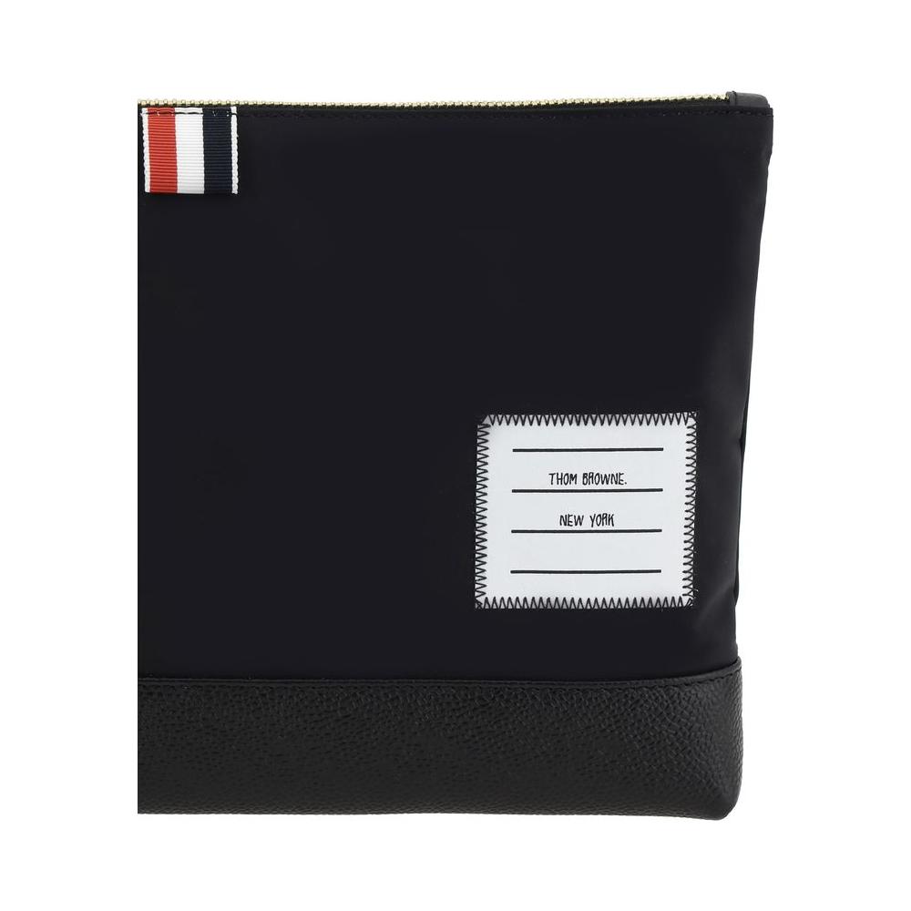 Thom Browne Pouch Bag Thom Browne Black