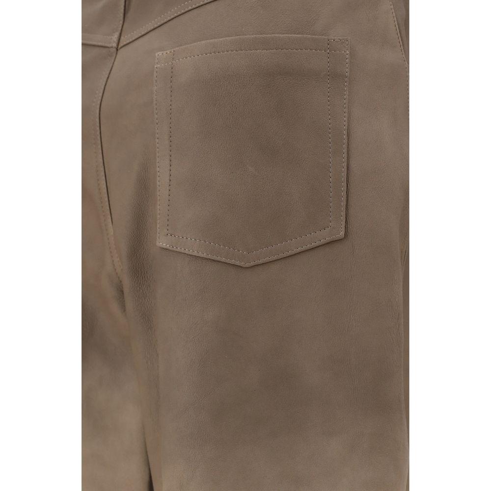 Arma Leather Catania Pants Arma Dim Gray
