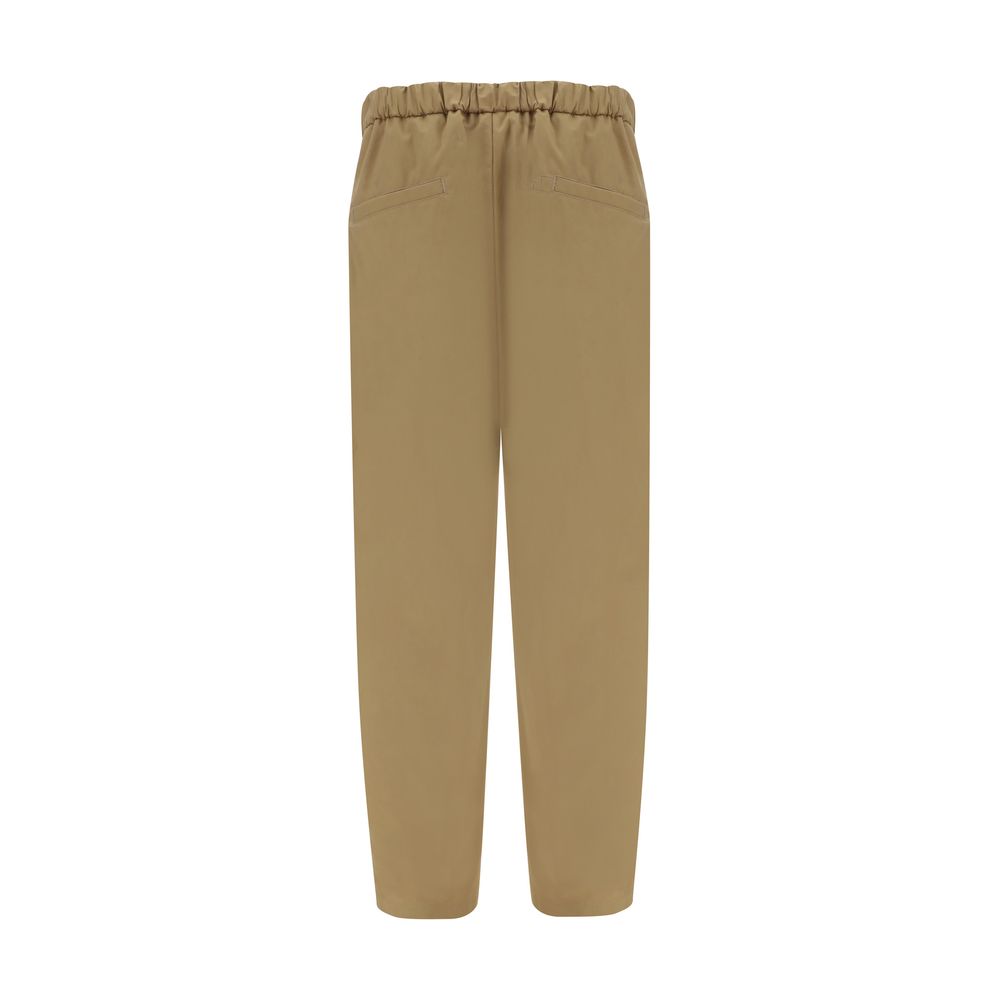 Jil Sander Cotton Pants Jil Sander Rosy Brown