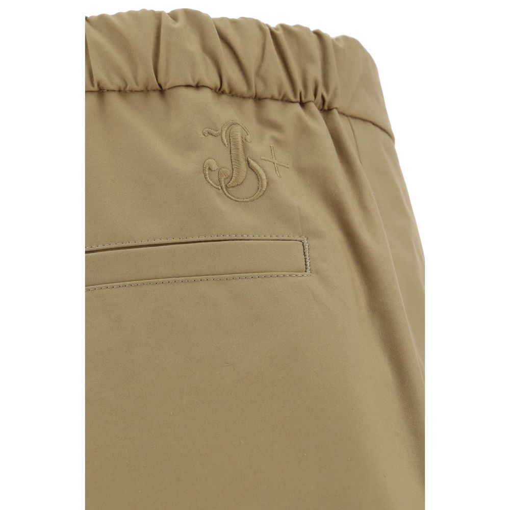 Jil Sander Cotton Pants Jil Sander Rosy Brown