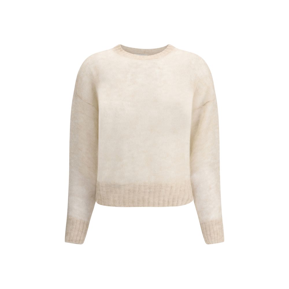 Brunello Cucinelli wool mohair Sweater Brunello Cucinelli Light Gray