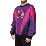 Dolce & Gabbana Multicolor Crew Neck Men Sweatshirt Sweater TSH87299-54