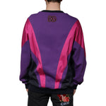 Dolce & Gabbana Multicolor Crew Neck Men Sweatshirt Sweater TSH87299-54