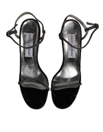 Dolce & Gabbana Black Ankle Strap High Heels Sandals Shoes LA12235-40