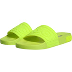 Dolce & Gabbana Green Rubber Slides Sandals Beachwear Shoes 1728,67345645728,Dolce & Gabbana,EU40/US9.5,Flat Shoes - Women - Shoes,Green,Material: 100% Rubber,New with tags,Shoes,Women,Women - Shoes Dolce & Gabbana LA12242-40