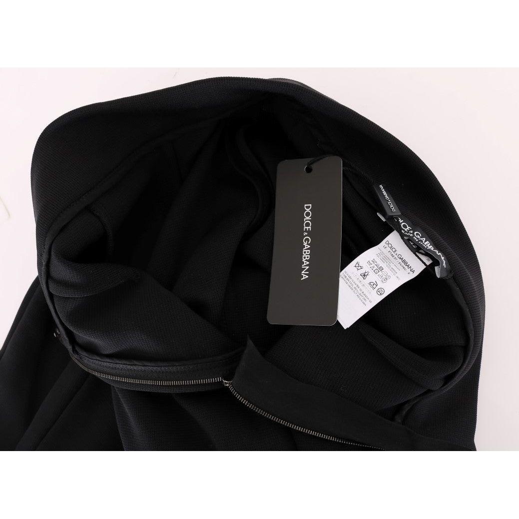 Dolce & Gabbana Elegant Black High Waist Stretch Tights Dolce & Gabbana Black