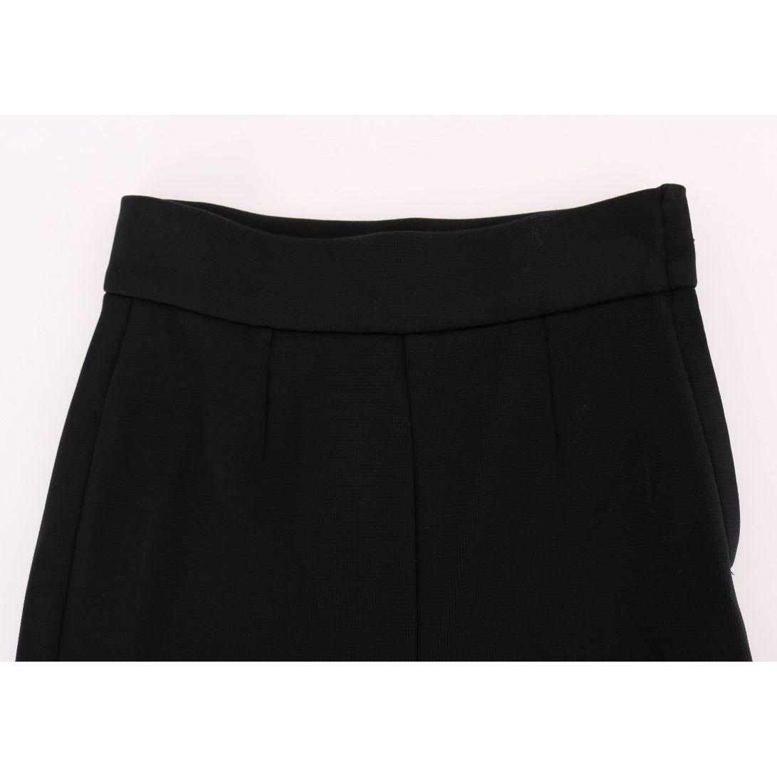 Dolce & Gabbana Elegant Black High Waist Stretch Tights Dolce & Gabbana Black