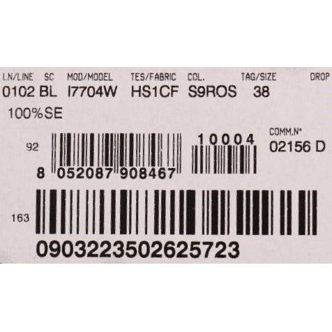 Dolce & Gabbana Pink Polka Dotted Silk Blouse