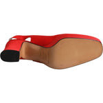 Dolce & Gabbana Red Platform Slingback Heels Sandals Shoes 1728,67345645728,Dolce & Gabbana,EU39.5/US9,Material: Leather,Preowned / Defect,Red,Sandals - Women - Shoes,Shoes,Women,Women - Shoes Dolce & Gabbana LA12219-39.5