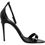 Dolce & Gabbana Black KEIRA Heels Ankle Strap Sandals Shoes LA12267-35.5