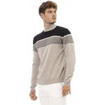 Alpha Studio Sweaters Sweaters Alpha Studio Dark Gray