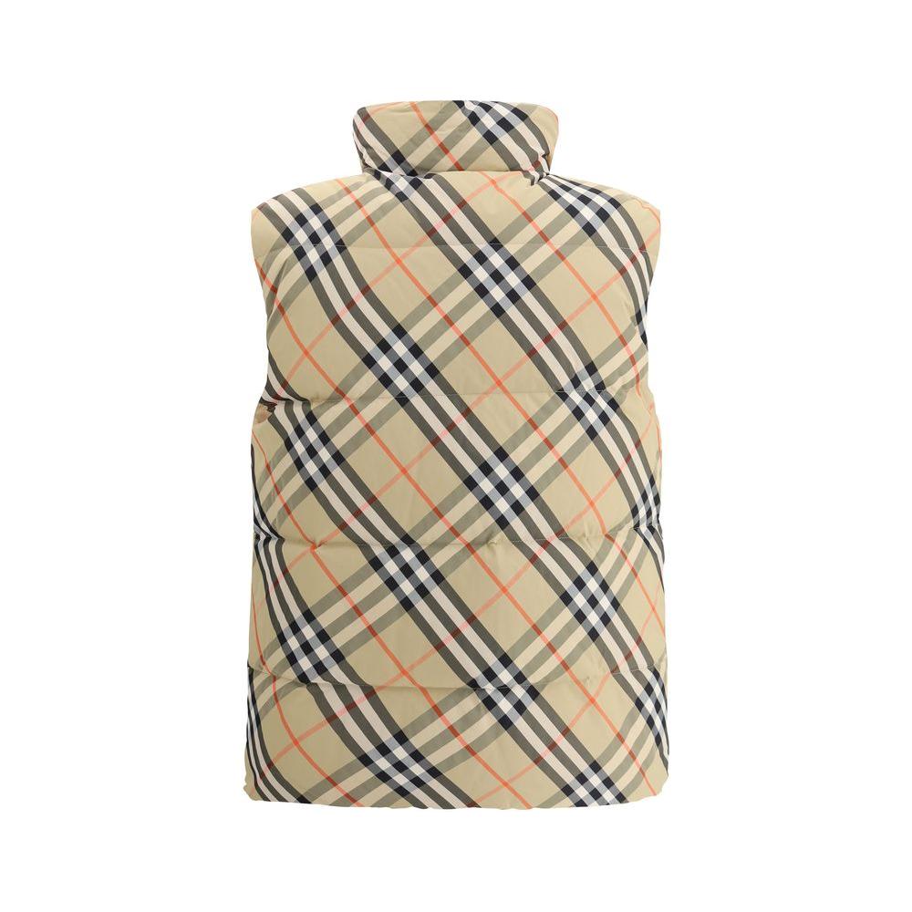 Burberry Reversible Down Vest Burberry Rosy Brown