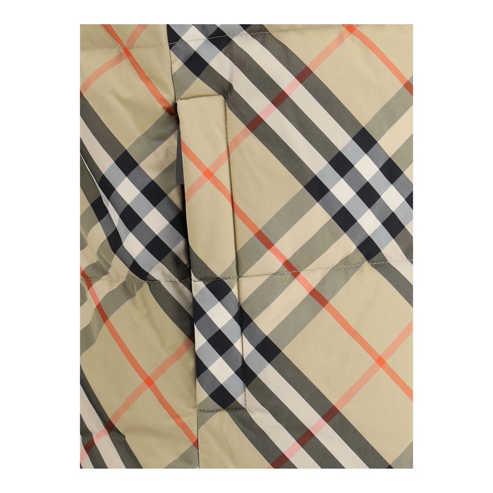 Burberry Reversible Down Vest Burberry Rosy Brown
