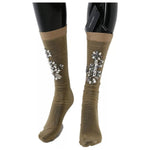 Dolce & Gabbana Gold Stretch Floral Clear Crystal Stocking Socks 1728,20% Metal,23% Polyester,5% Elastane,67345645728,Accessories,Dolce & Gabbana,Gold,M,Material: 52% Nylon,New with tags,Other - Women - Accessories,S,Women,Women - Accessories Dolce & Gabb