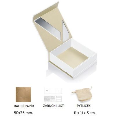 Official box with packing paper, warranty card, and pouch for VICEROY JEWELS MODEL SAINT VALENTINE 2018 6006P100-07