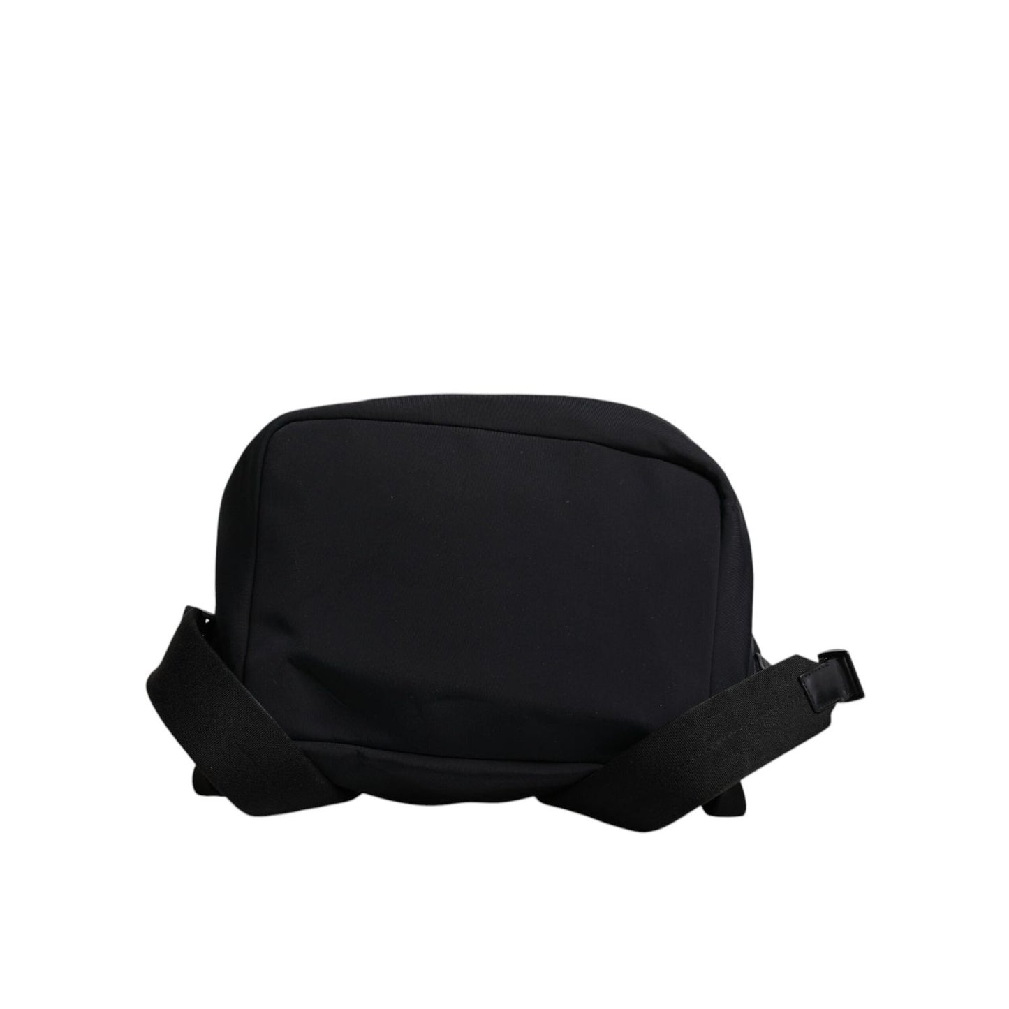 Dolce & Gabbana Black Neoprene Nylon DG Logo School Backpack Bag BAG4141