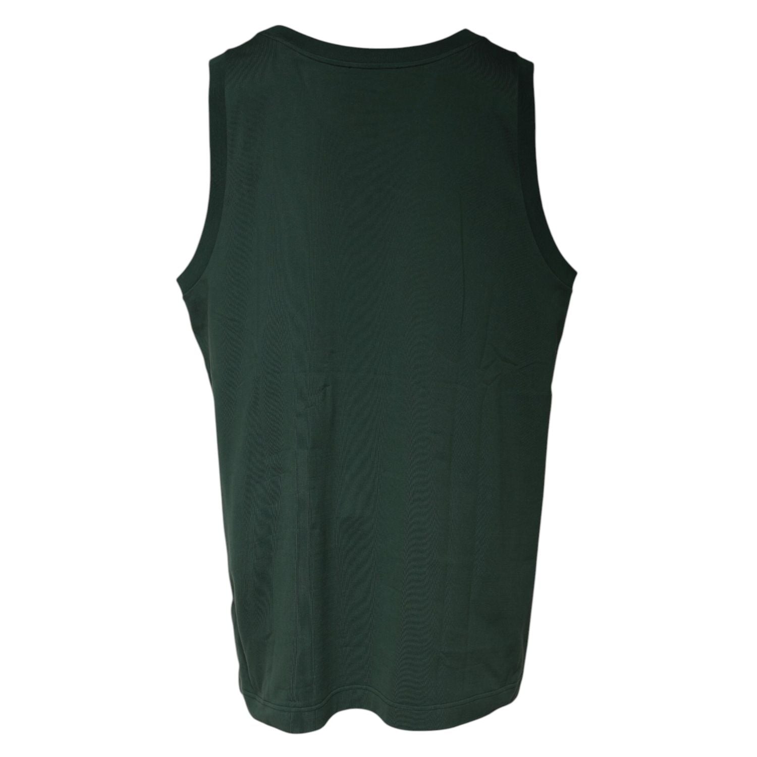 Dolce & Gabbana Green DG Sleeveless Round Neck Tank T-shirt