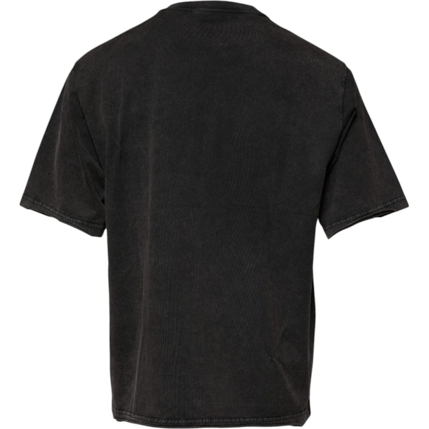 Dolce & Gabbana Gray Leopard Print Cotton Crew Neck T-shirt TSH87671-50