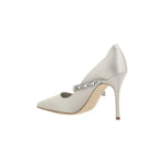 Manolo Blahnik Hamedi Pumps 1728,72470364320,EU36.5/US6.5,EU36/US6,EU37.5/US7.5,EU38.5/US8.5,EU38/US8,EU40/US10,Gray,Manolo Blahnik,New with tags,Pumps - Women - Shoes,Shoes,Women,Women - Shoes Manolo Blahnik MA-42419260334-EU36/US6