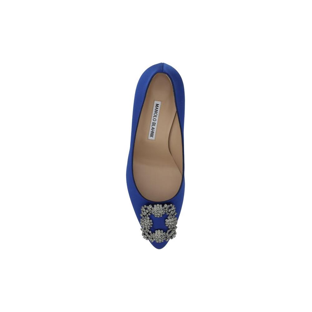 Manolo Blahnik Hangisi Pumps Manolo Blahnik Dim Gray