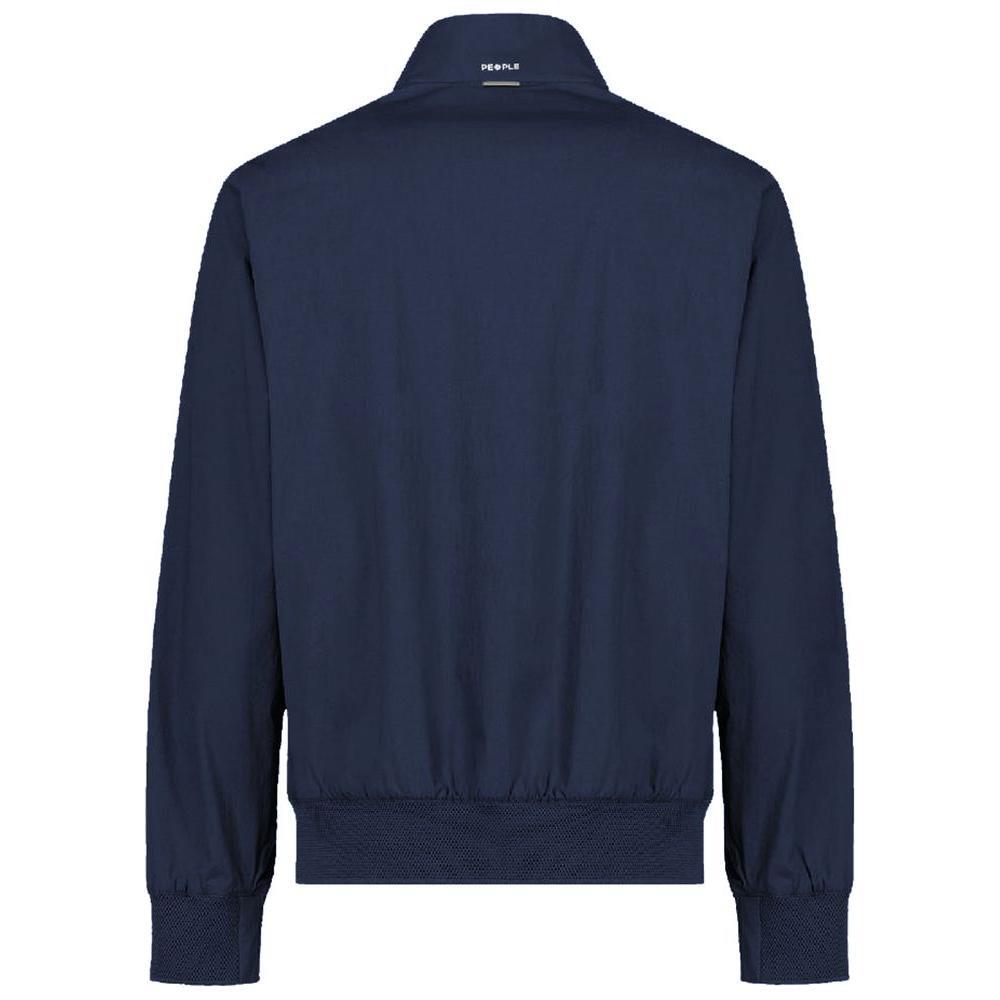 People Of Shibuya Blue Cotton Jacket