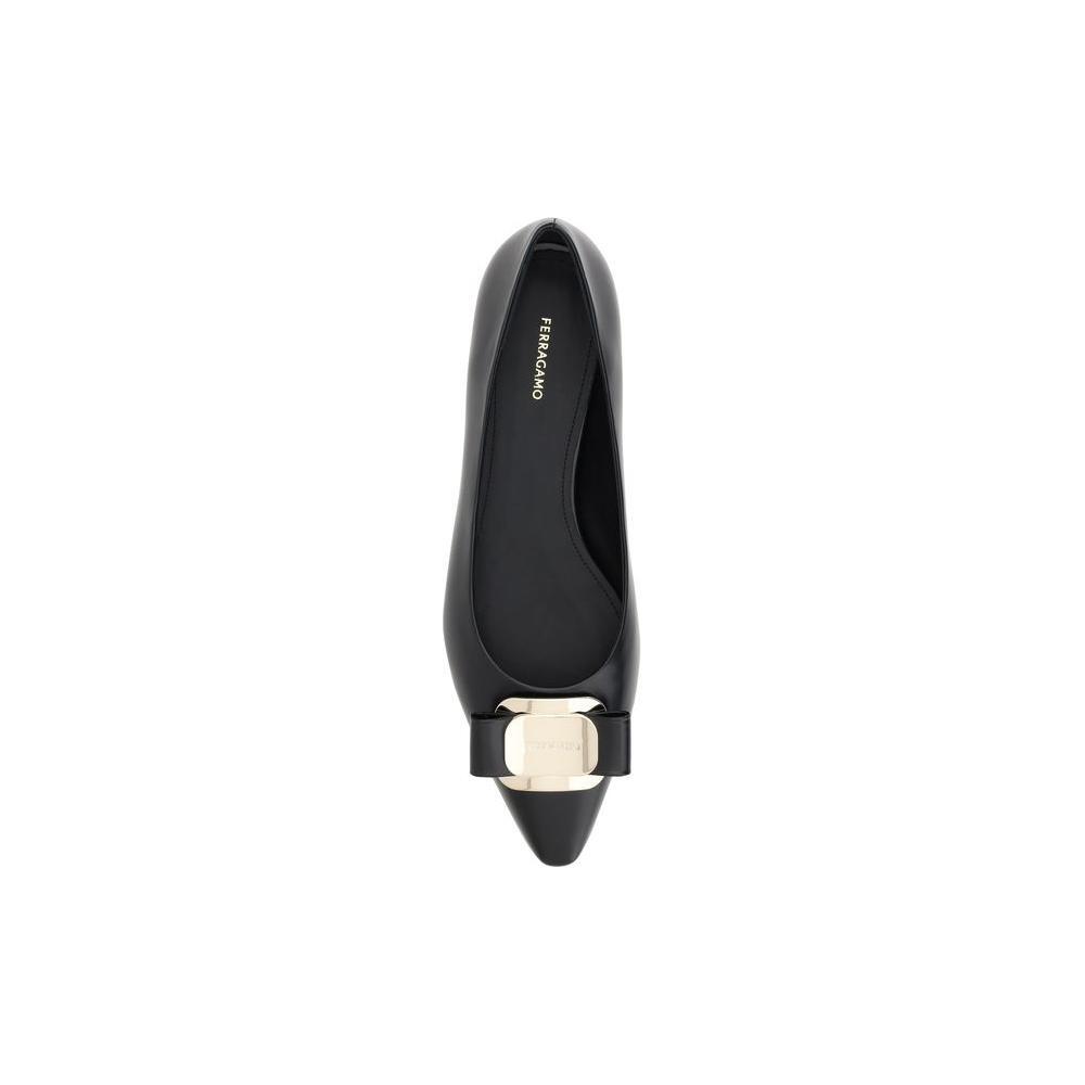 Ferragamo Ballerinas flats with bow 1728,72470364320,Black,EU35.5/US5.5,EU36.5/US6.5,EU36/US6,EU37.5/US7.5,EU38.5/US8.5,EU38/US8,Ferragamo,Flat Shoes - Women - Shoes,New with tags,Shoes,Women,Women - Shoes Ferragamo FE-768694001-EU36/US6