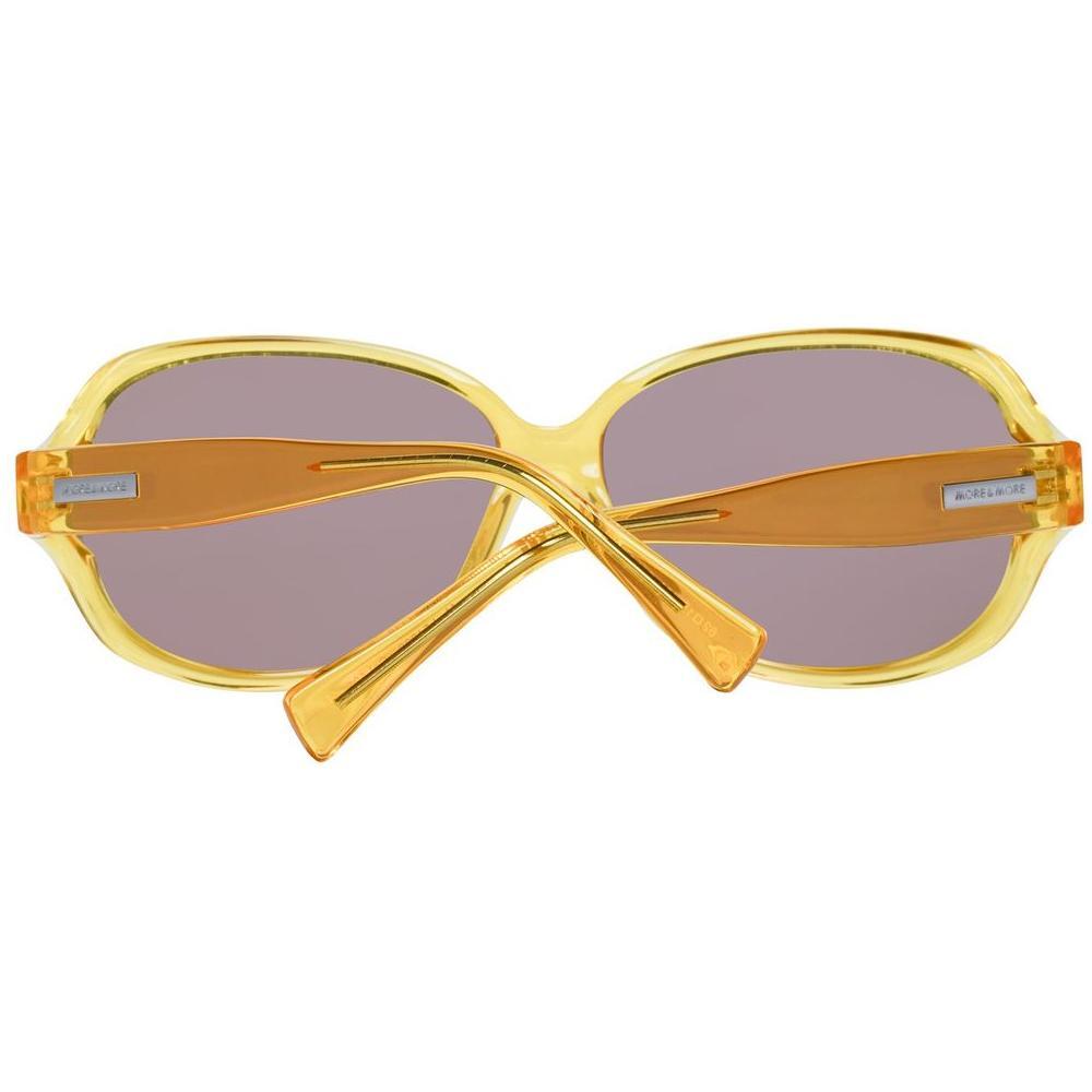 More & More Yellow Plastic Sunglasses 1728,67434610848,More & More,New with tags,Sunglasses,Sunglasses for Women - Sunglasses,Women,Yellow More & More M&MM5433862100AC