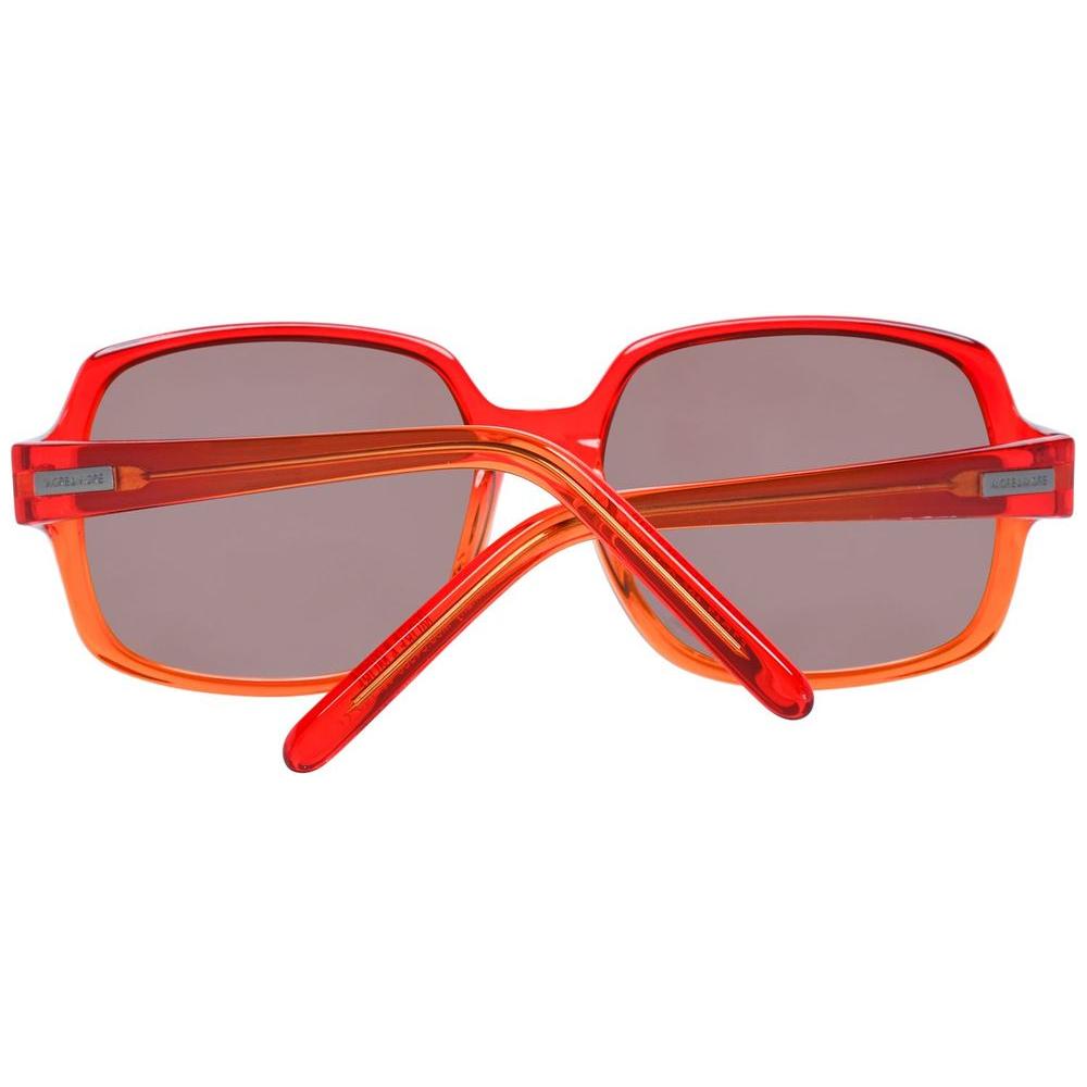 More & More Red Plastic Sunglasses More & More Rosy Brown