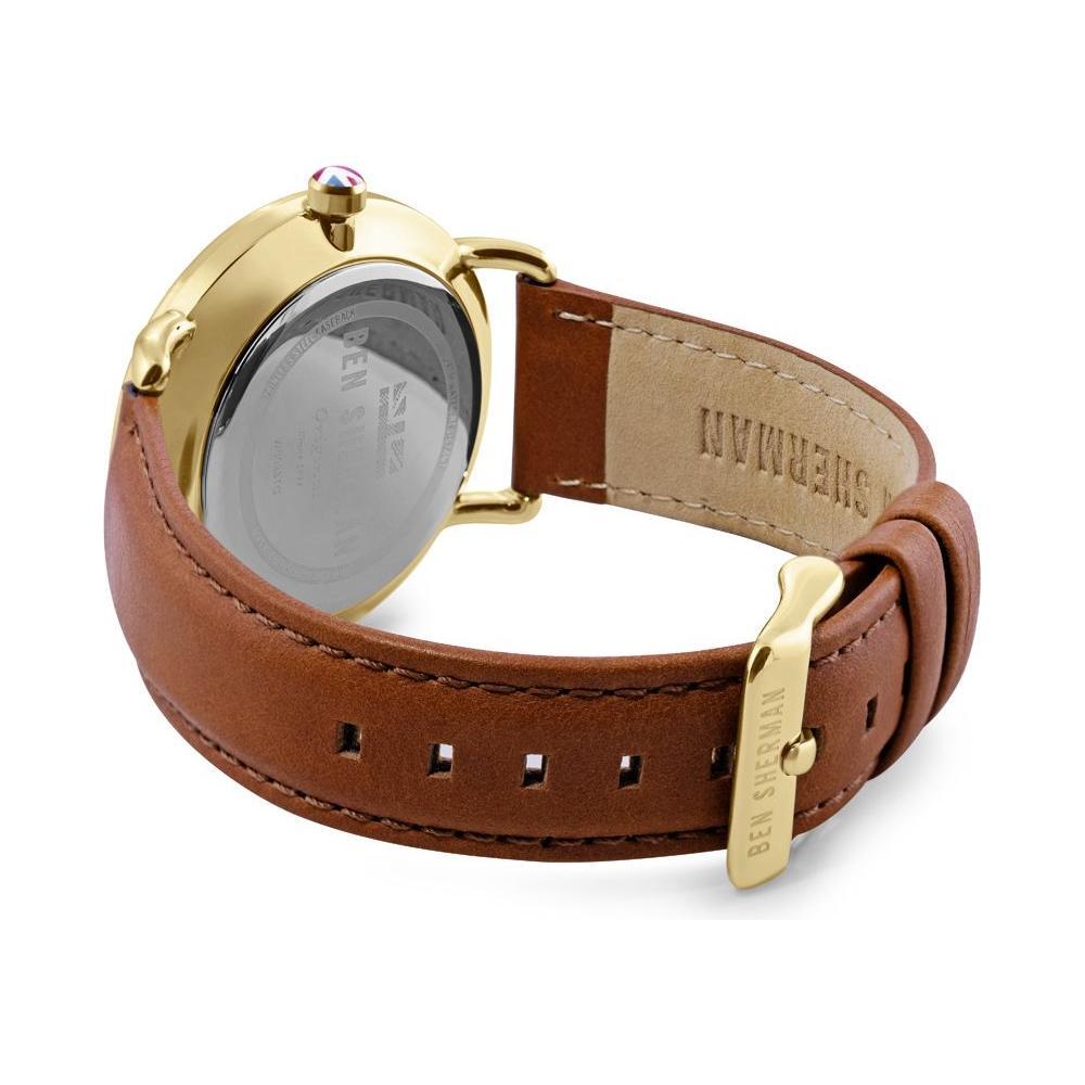 Ben Sherman Brown Leather Dress Watch