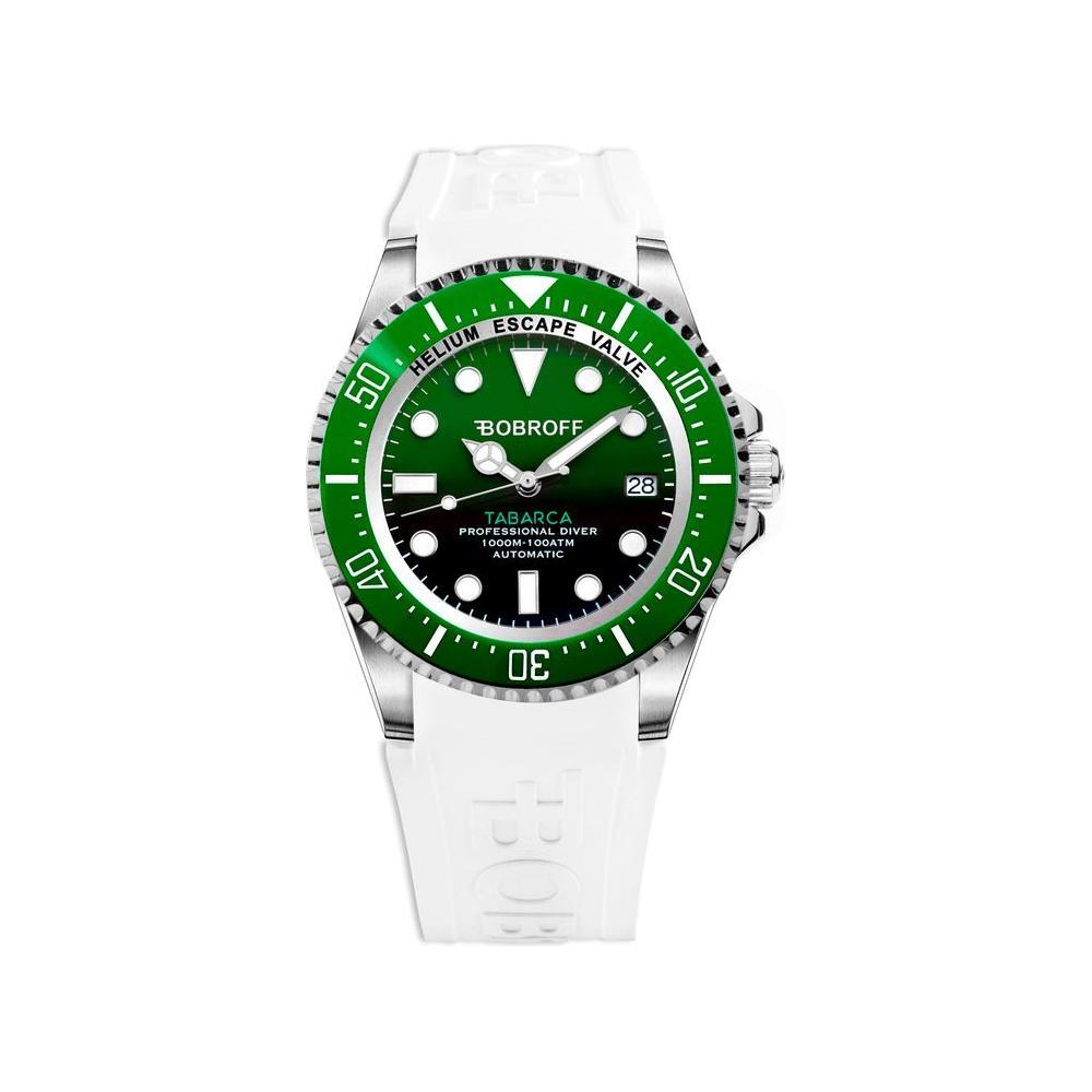 Bobroff White Rubber Watch 1728,67434610848,Bobroff,Men,New with tags,Watches,Watches for Men - Watches,White Bobroff BOBF0002BVBFSTBAC