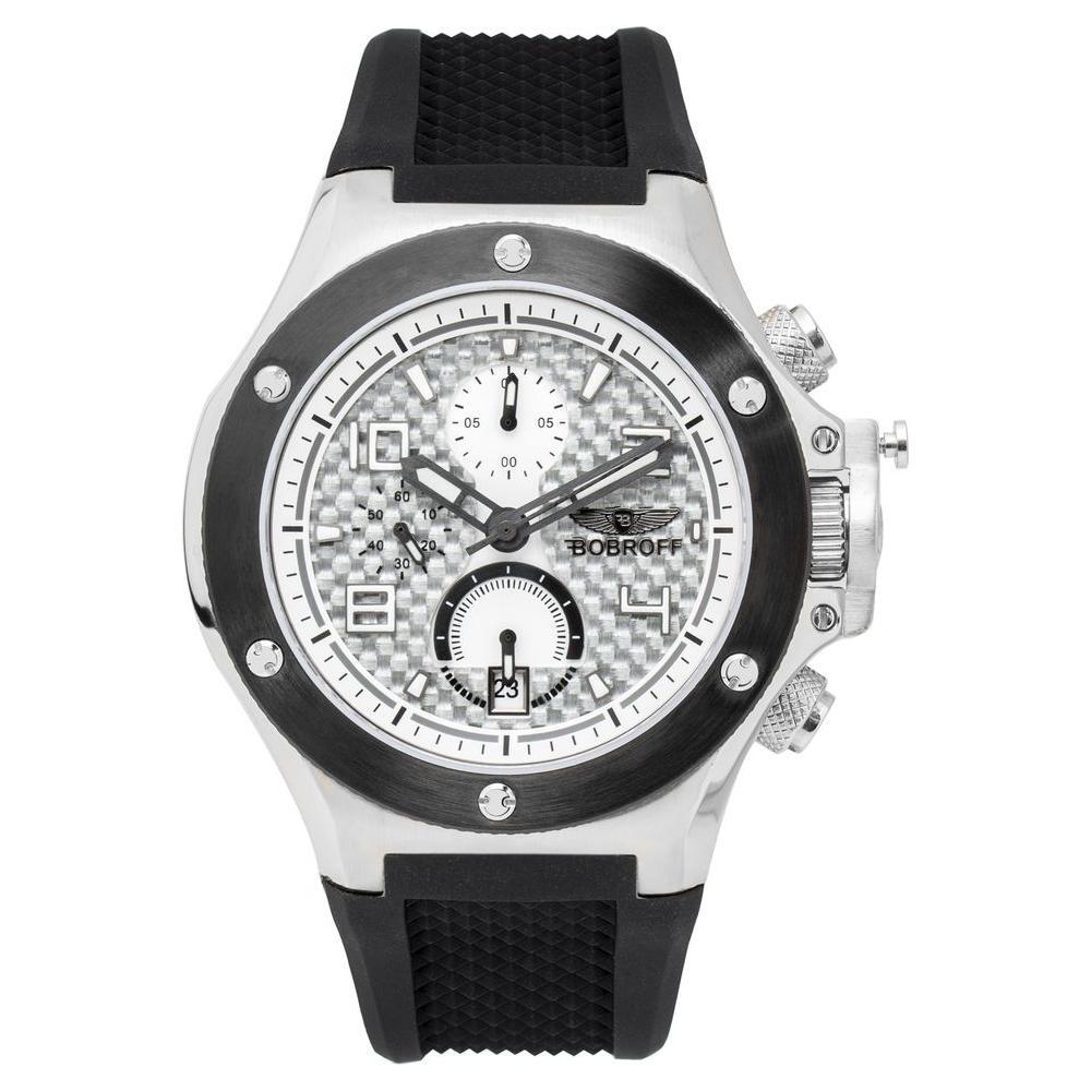 Bobroff Black Rubber Watch 1728,67434610848,Black,Bobroff,Men,New with tags,Watches,Watches for Men - Watches Bobroff BOBF1002M20AC