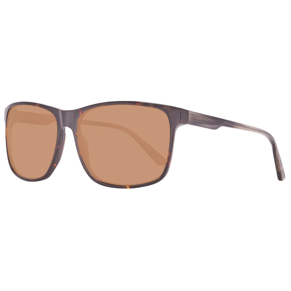 Helly Hansen Brown Plastic Sunglasses 1728,67434610848,Brown,Helly Hansen,Men,New with tags,Sunglasses,Sunglasses for Men - Sunglasses Helly Hansen HHHH5002C0359AC