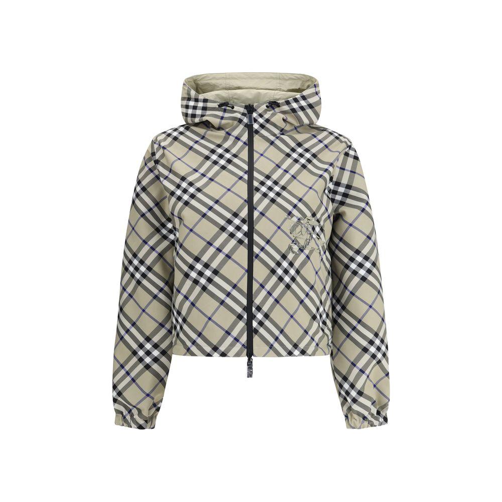 Burberry Reversible Jacket Burberry Dark Gray