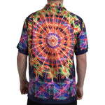 Dolce & Gabbana Multicolor Luminarie Print Men Silk Shirt TSH94189-38