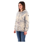 Yes Zee Gray Nylon Jackets & Coat