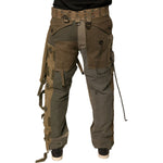Dolce & Gabbana Multicolor Reconstructed Flight Cargo Pants PAN75672-48
