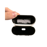 Dolce & Gabbana White PVC Embossed Logo Plaque Holder Airpods Case SMY10620