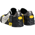 Dolce & Gabbana Multicolor Lettering Portofino Sneakers Shoes MV6690-44