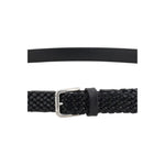 Dolce & Gabbana Woven design Belt 100 cm / 40 Inches,105 cm / 42 Inches,110 cm / 44 Inches,1728,72470364320,90 cm / 36 Inches,95 cm / 38 Inches,Accessories,Belts - Men - Accessories,Black,Dolce & Gabbana,Men,Men - Accessories,New with tags Dolce & Gabbana