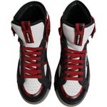 Dolce & Gabbana Multicolor Leather High Top Sneakers Shoes MV6805-40.5