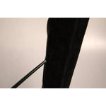 Dolce & Gabbana Black Suede Stiletto Knee High Boots Shoes LA12346-39