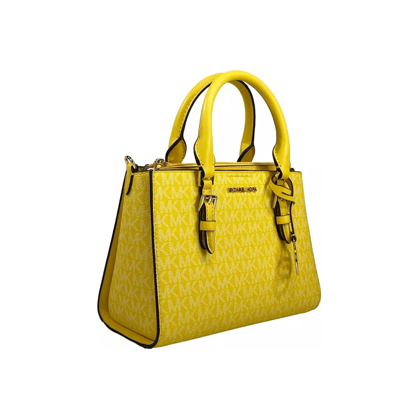 Michael Kors Charlotte 3 in 1 Satchel Bag Crossbody Golden Yellow 25748