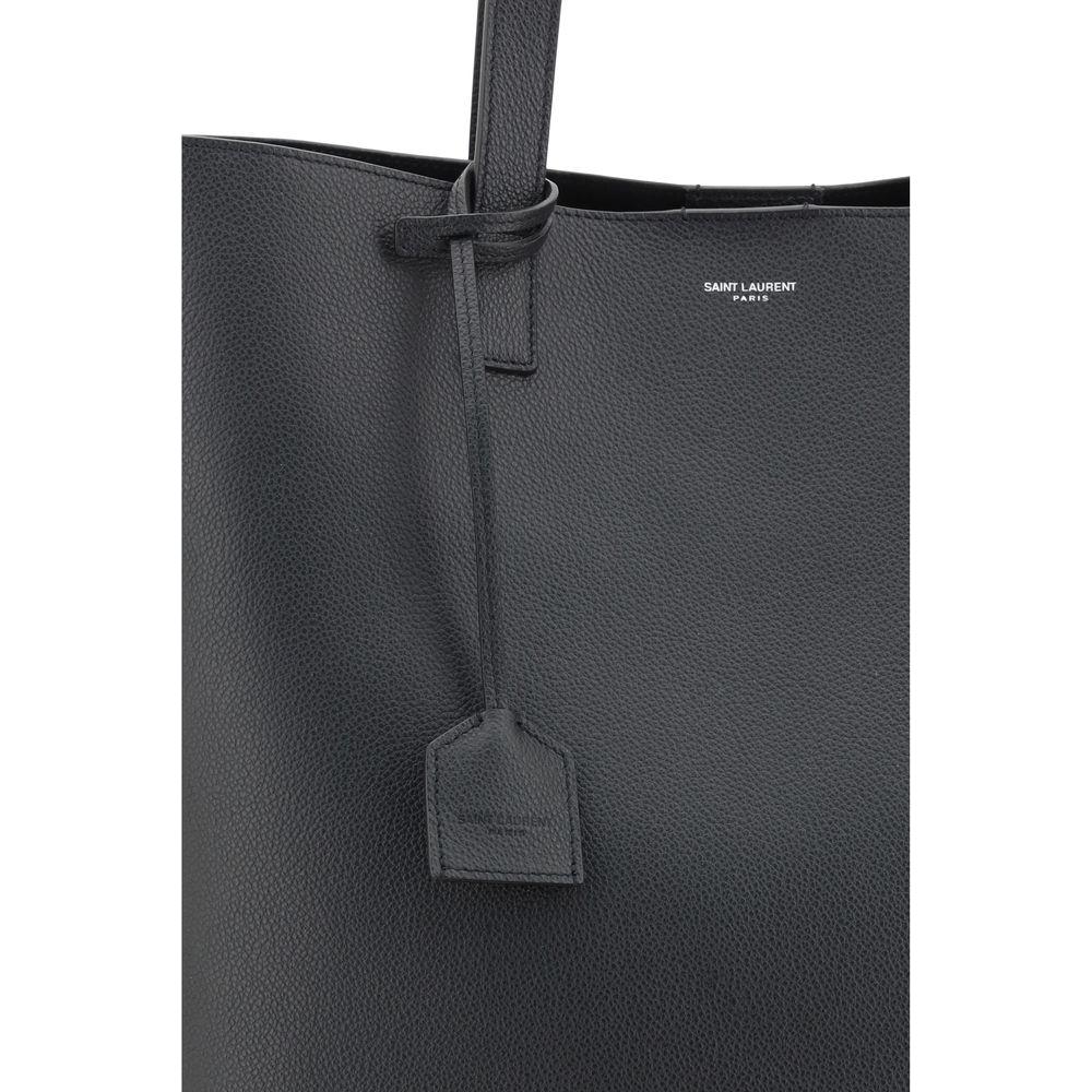 Saint Laurent Hammered leather Tote Bag Saint Laurent Dark Slate Gray