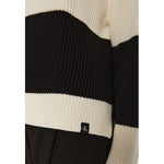 Calvin Klein Jeans Black And White Cotton Sweater CA-16505802438-IT42|M